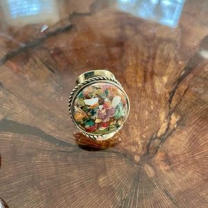 Natural Jasper Bracelet and Ring Set